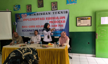 Bimtek IKM Guru Kelas, 2, 5 dan PAI Sekolah Dasar Kecamatan Bogor Selatan