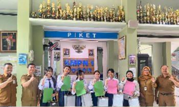Apresiasi dan Wawancara Peserta FLS3N Tingkat Nasional Oleh Dinas Pendidikan Kota Bogor