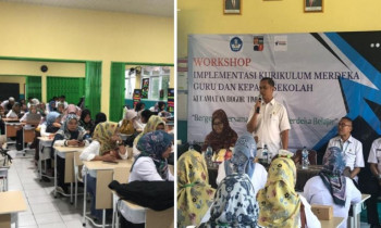 Workshop Implementasi Kurikulum Merdeka dan Kepala Sekolah Kecamatan Bogor Timur
