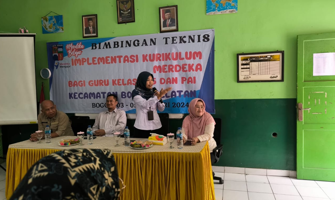 Bimtek IKM Guru Kelas, 2, 5 dan PAI Sekolah Dasar Kecamatan Bogor Selatan