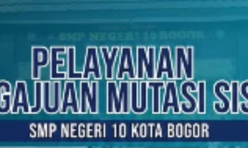 SOP Pelayanan Pengajuan Mutasi Siswa SMPN 10 Kota Bogor