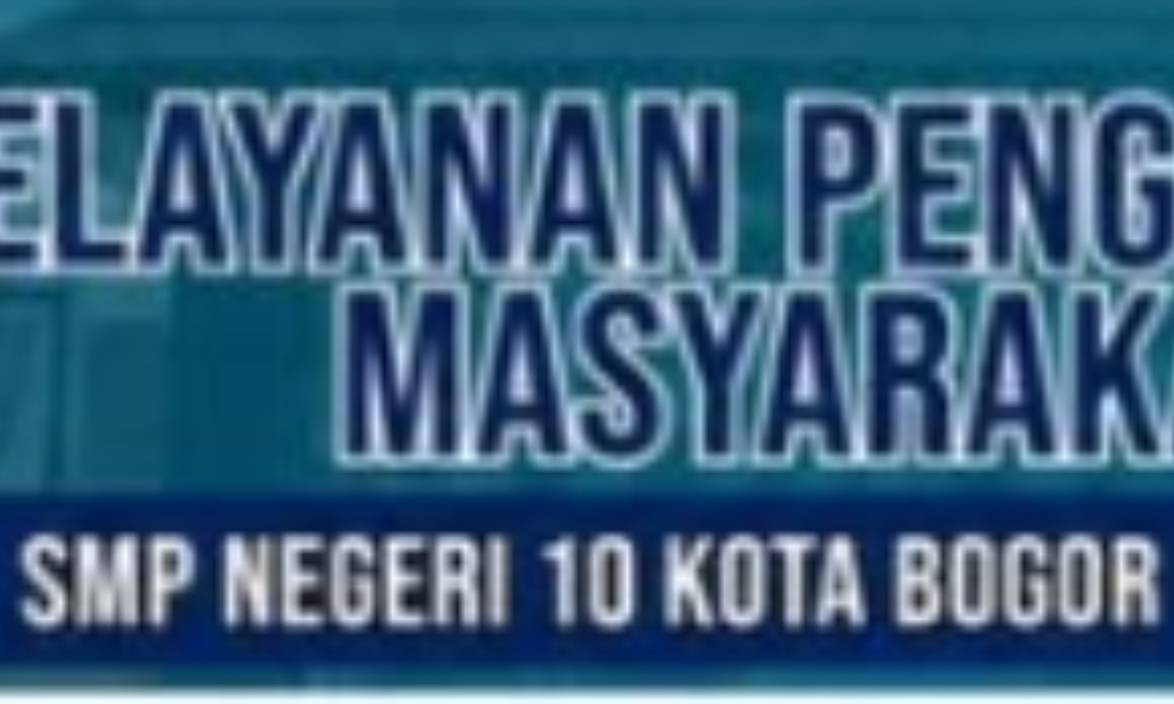  SOP Pelayanan Pengaduan Masyarakat SMPN 10 Kota Bogor