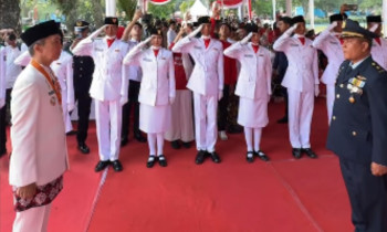 UPACARA HUT KE-81 KEMERDEKAAN REPUBLIK INDONESIA TINGKAT KOTA BOGOR