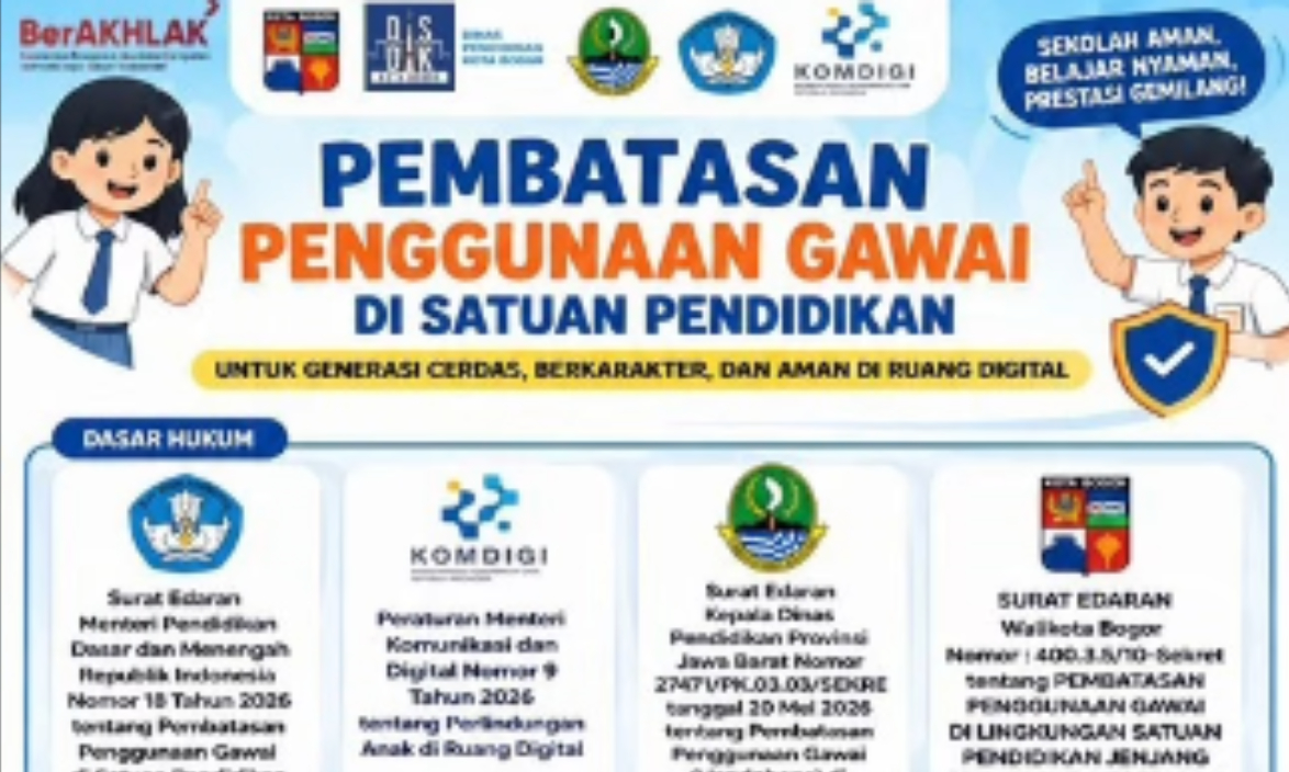 PEMBATASAN PENGGUNAAN GAWAI DI SATUAN PENDIDIKAN