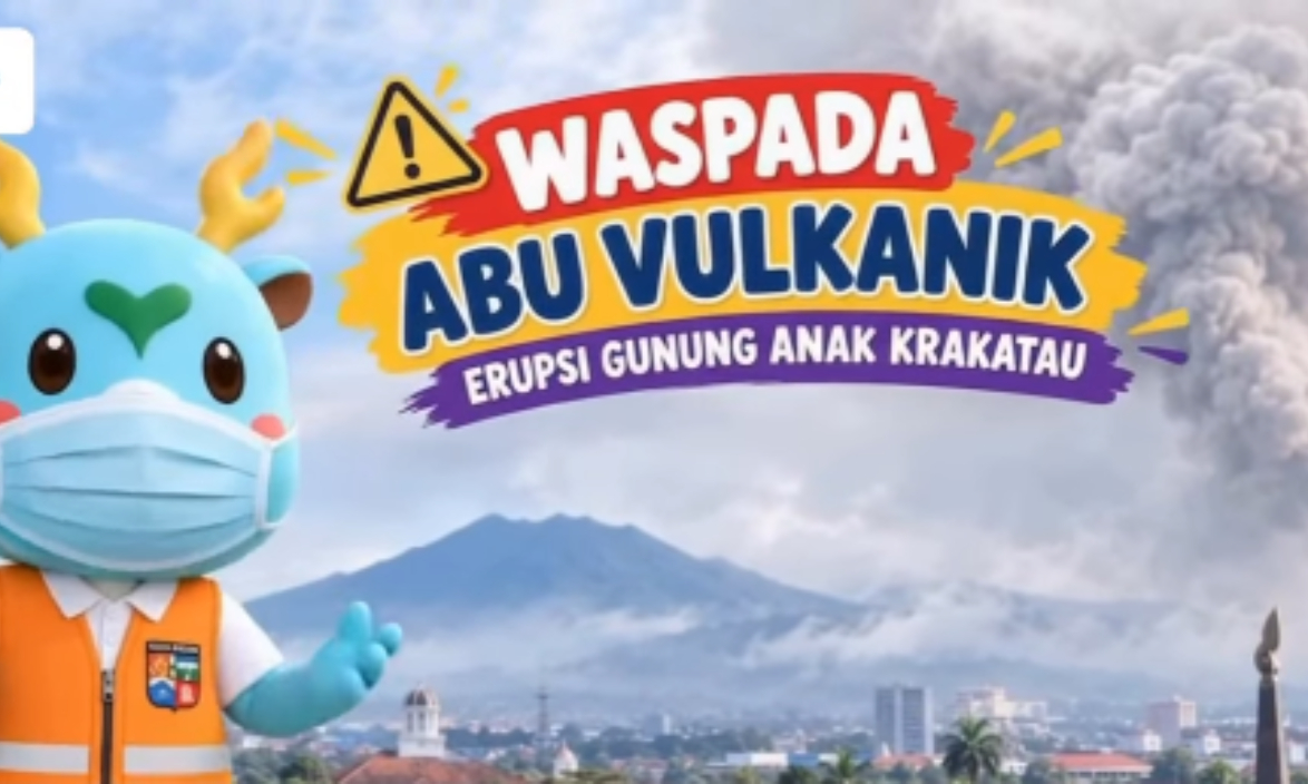 WASPADA DENGAN ABU VULKANIK