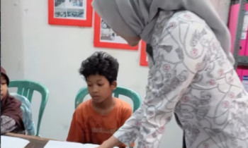 Kunjungan ke PKBM Al-Jauhar, KelurahanTanah Baru